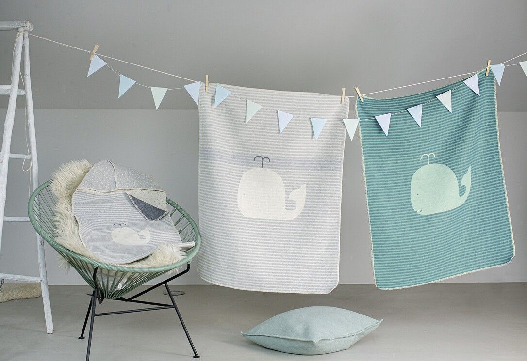 FUSSENEGGER Babydecke Wal