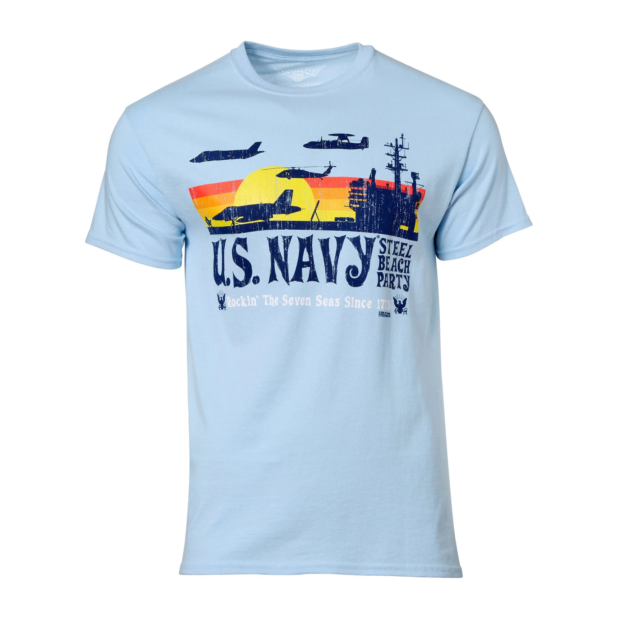 7.62 Design -  T-Shirt USN Steel Beach Party
