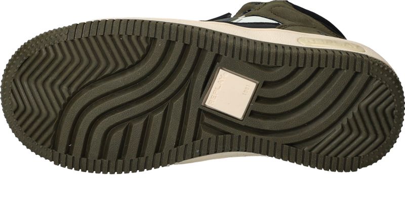 Replay Epic Jr MID 4 Sneakers Groen Jongens