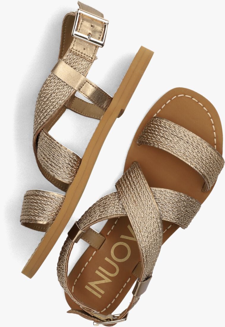 INUOVO ros&eacute;gouden inuovo sandalen b08016