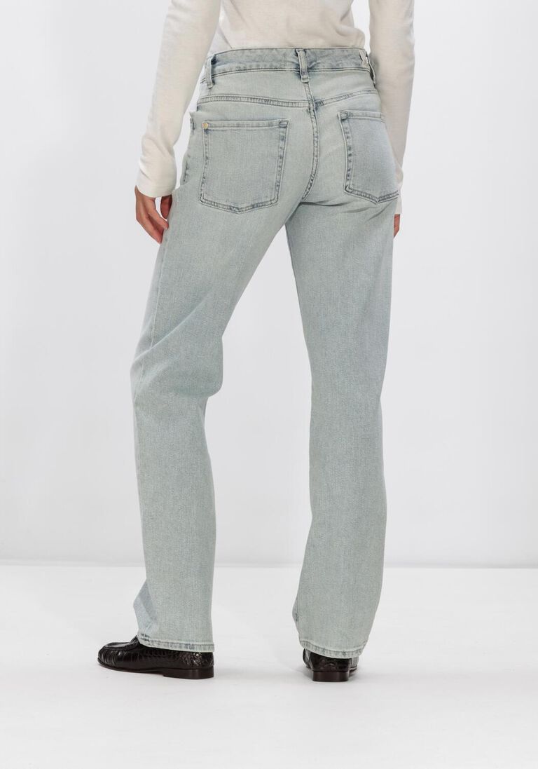 lichtblauwe 7 for all mankind straight leg jeans calie straight