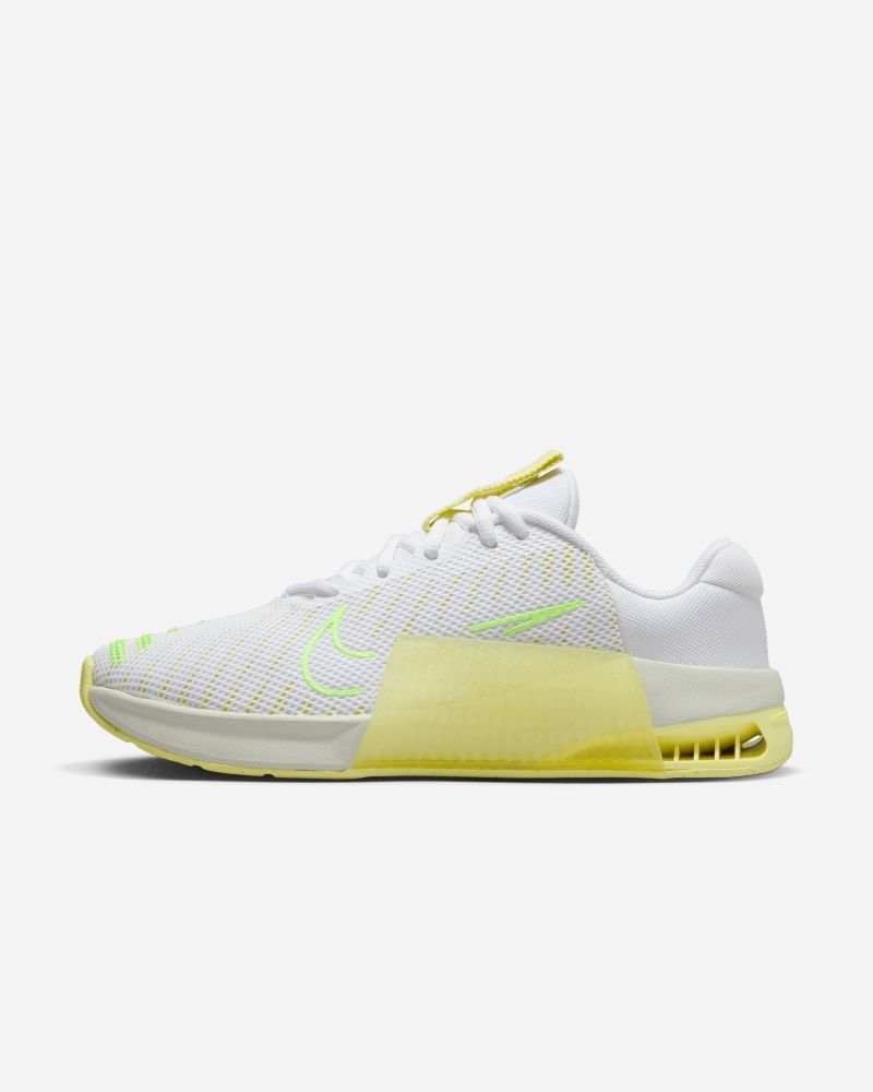 Chaussures de training Nike Metcon 9 Blanc & Vert pour femme
