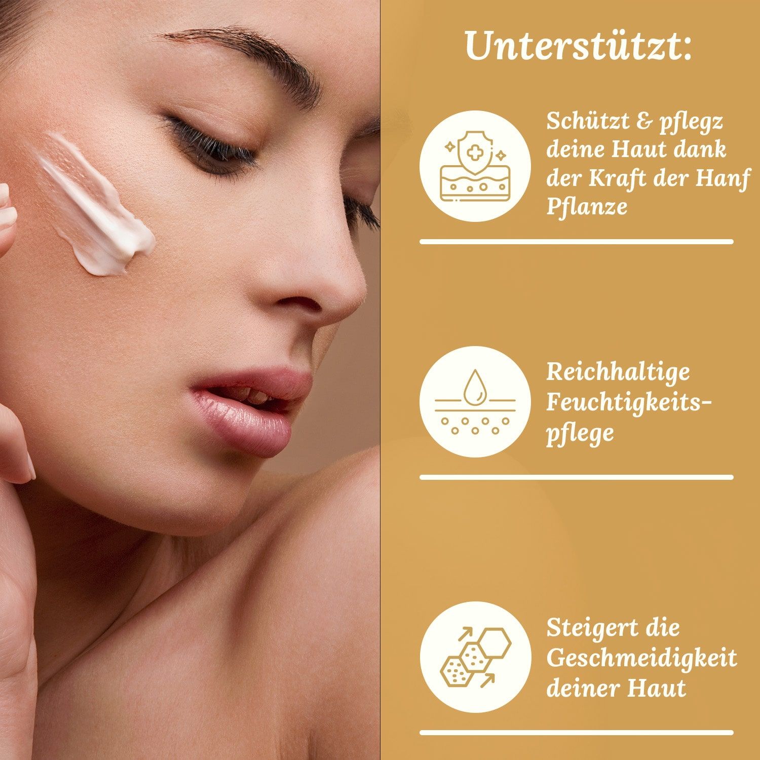 NaturBlut pflanzliche CBD Gesichtscreme