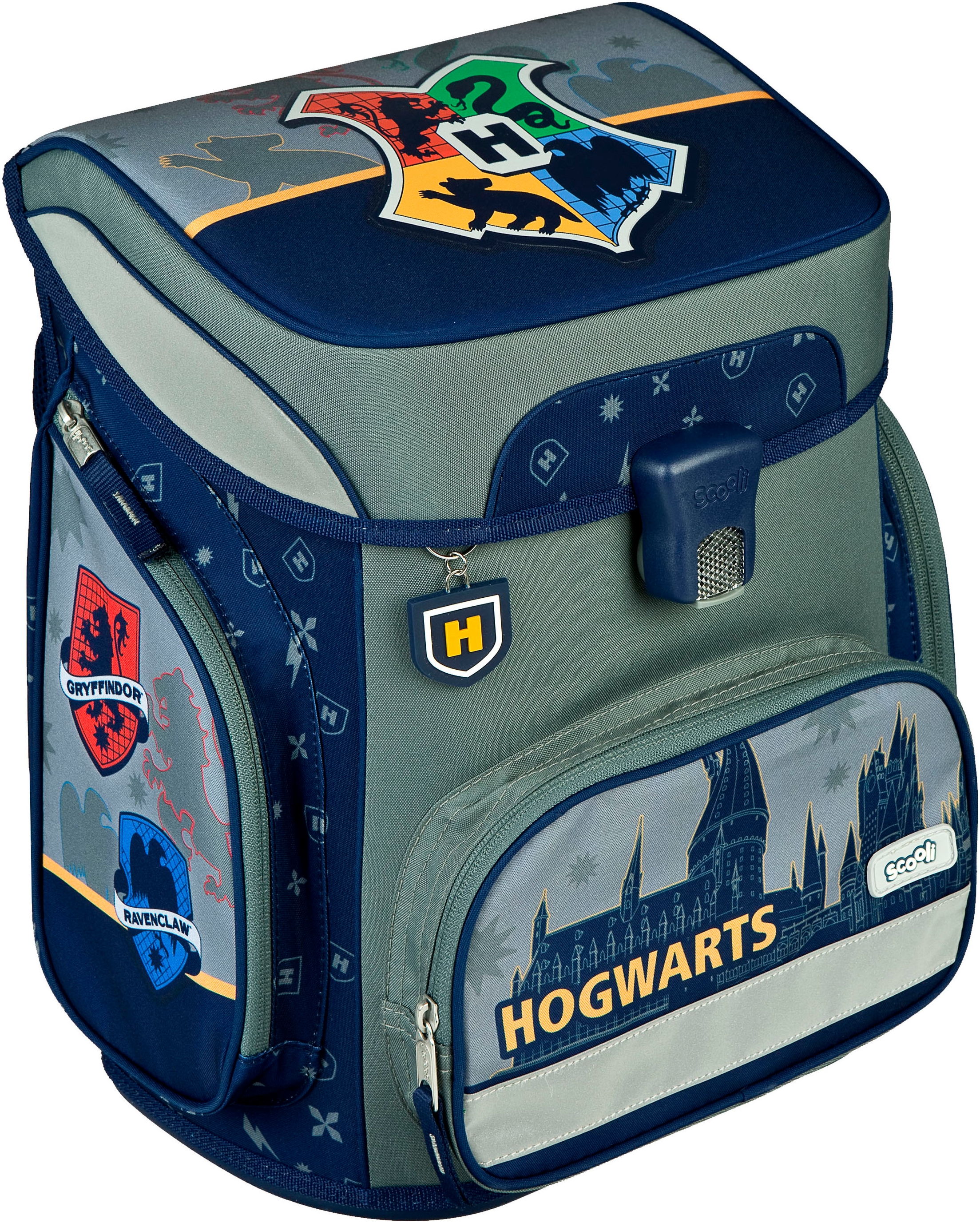Scooli Schulranzen »EasyFit, Harry Potter Hogwarts« Reflektoren