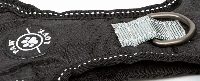 Paw Love - Y-sele hund - str 73 (Large) - Sort