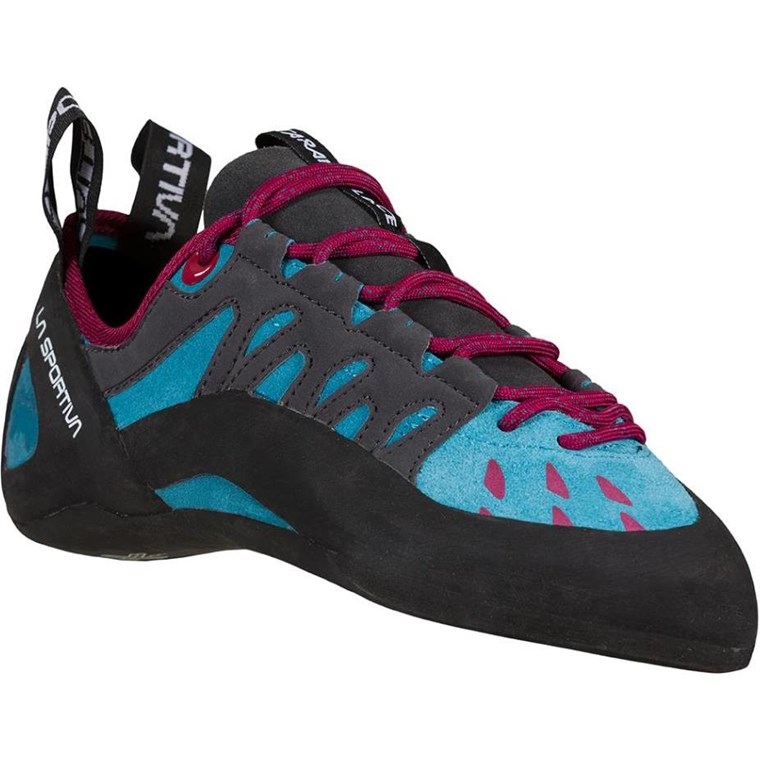 La Sportiva Tarantulat Kvinne Topaz/Rød Plomme