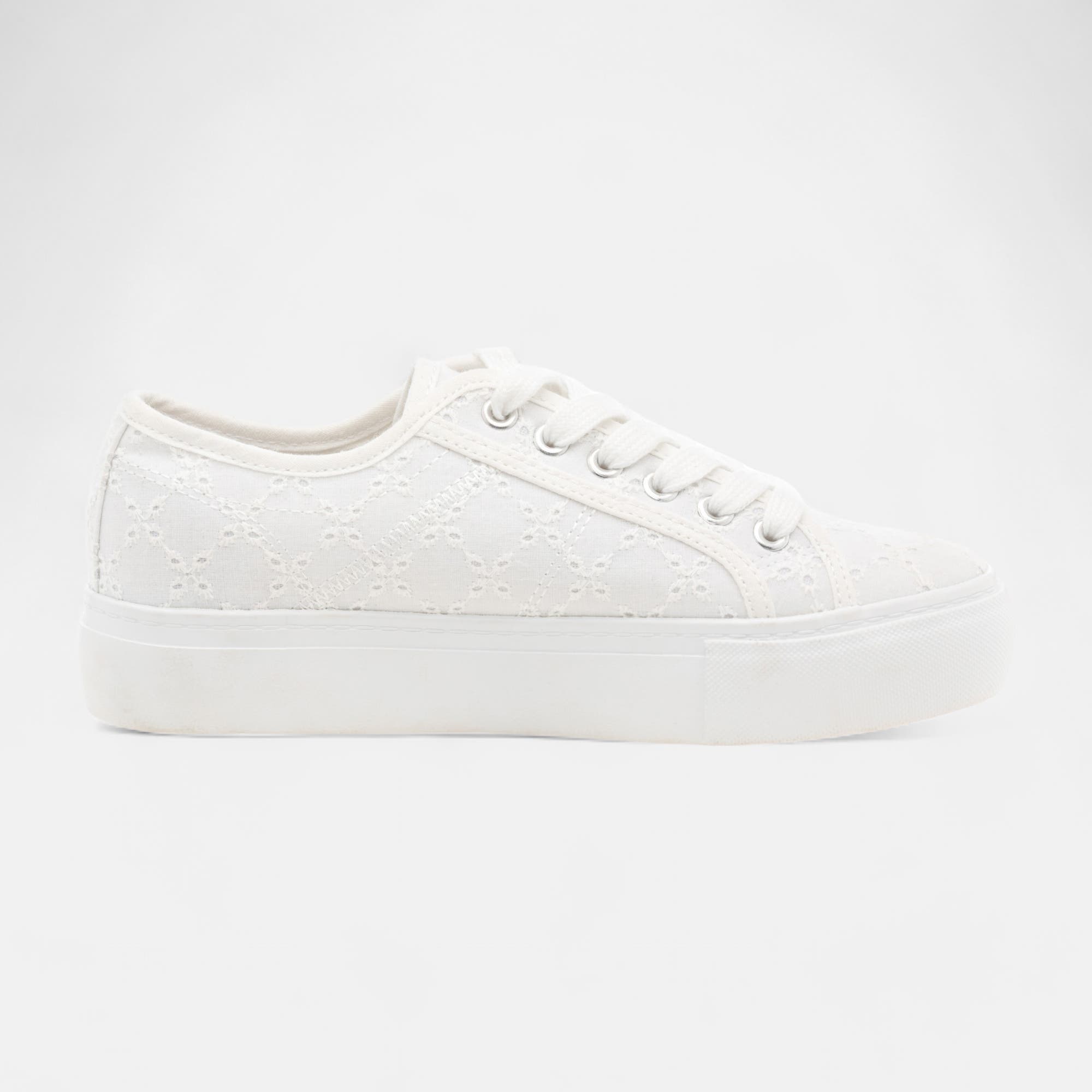 Baskets en toile Femme blanc