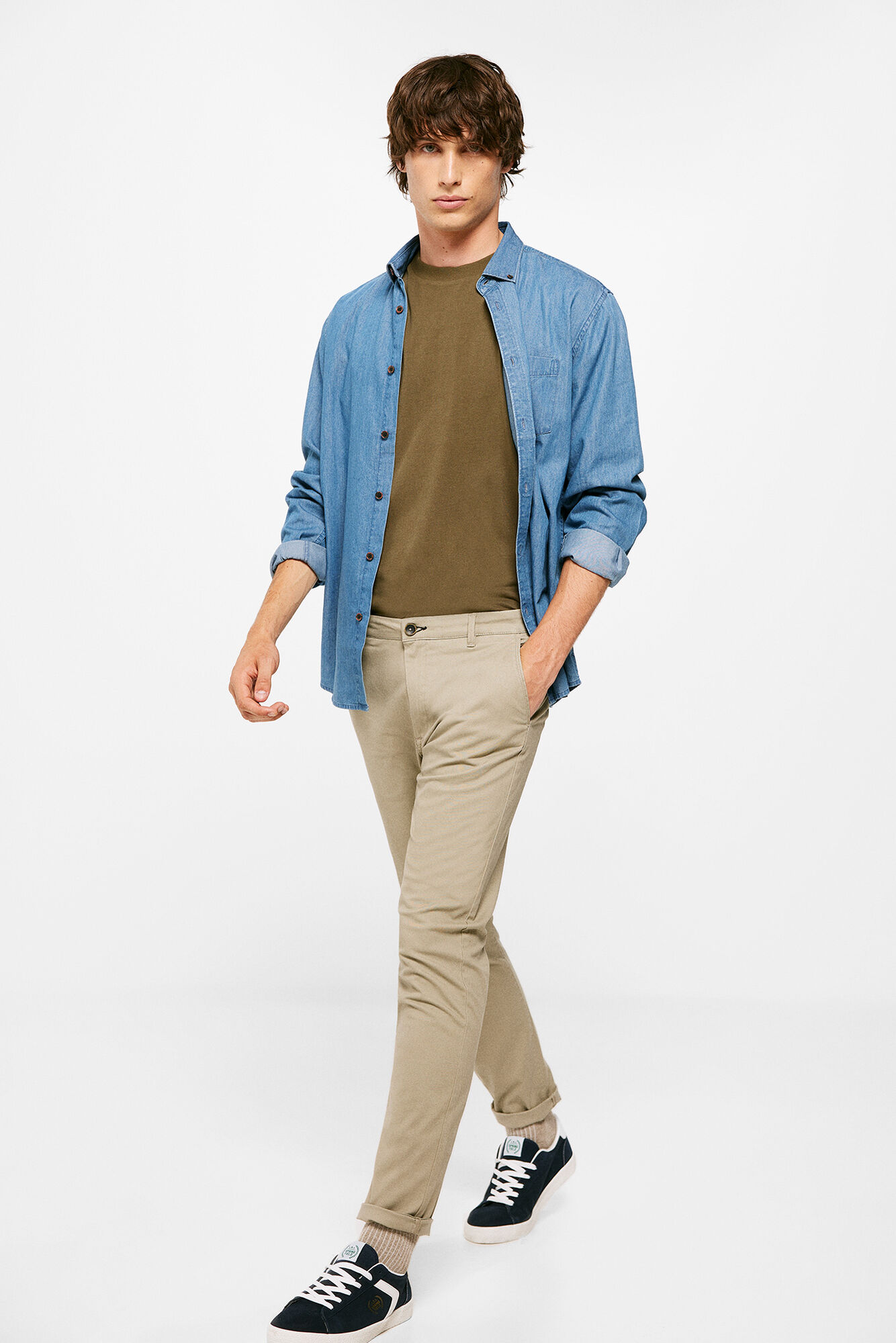 calça chino skinny