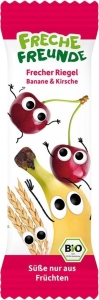 Freche Freunde Fruchtriegel Banane Kirsche, 4 x 23 g
