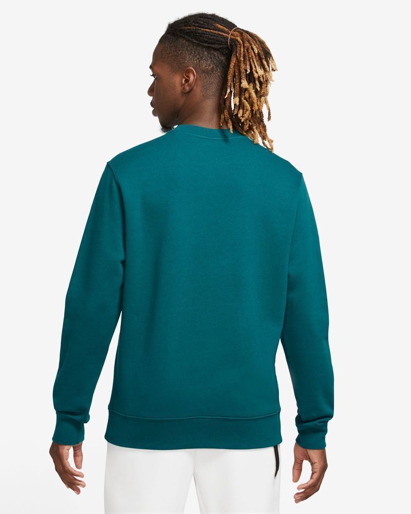 Sweat-shirt Nike Sportswear Club Fleece Vert Sarcelle pour homme