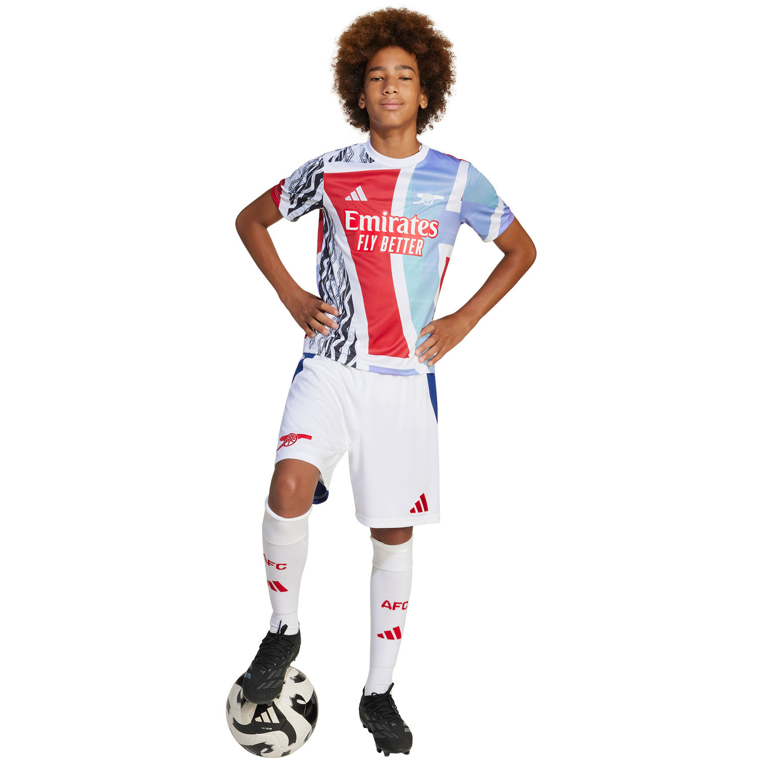 adidas Arsenal Pre-Match Shirt Kids 2024/2025