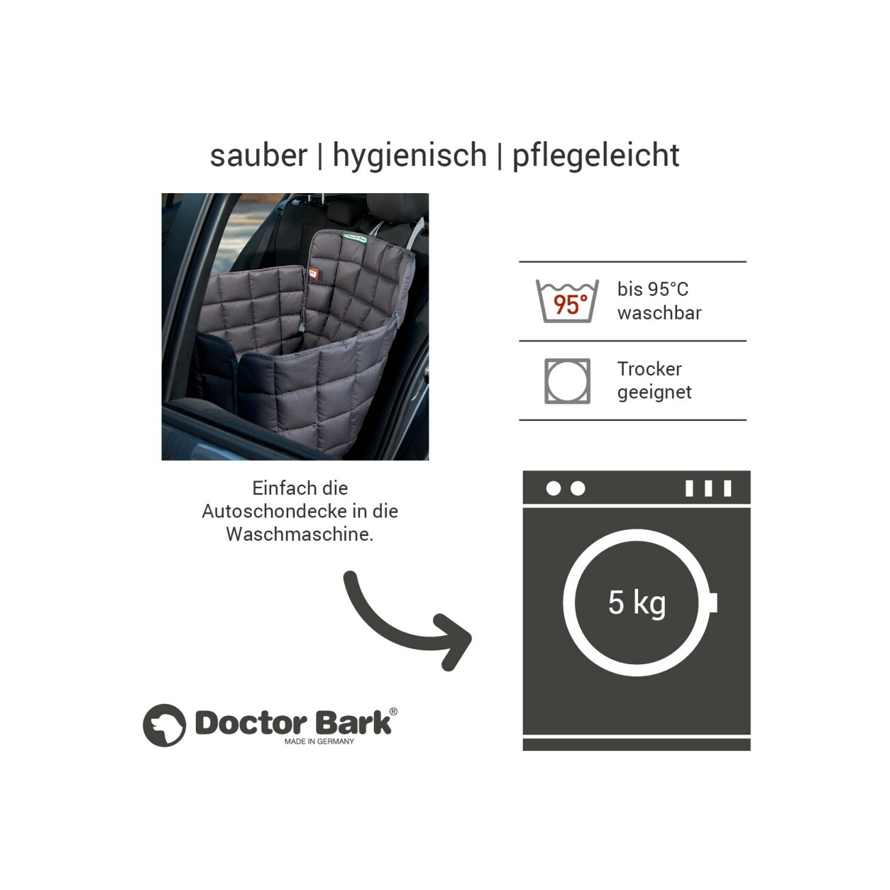 Doctor Bark 1 Sitz Autodecke