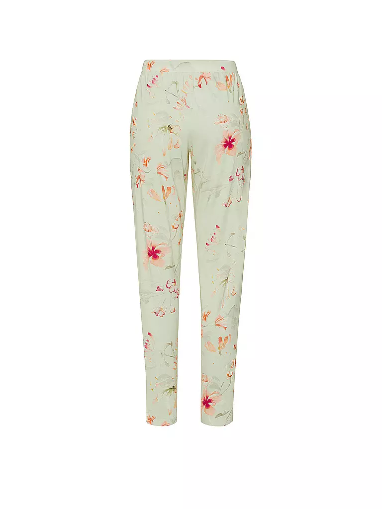 HANRO Pyjamahose SLEEP & LOUNGE hellgrün