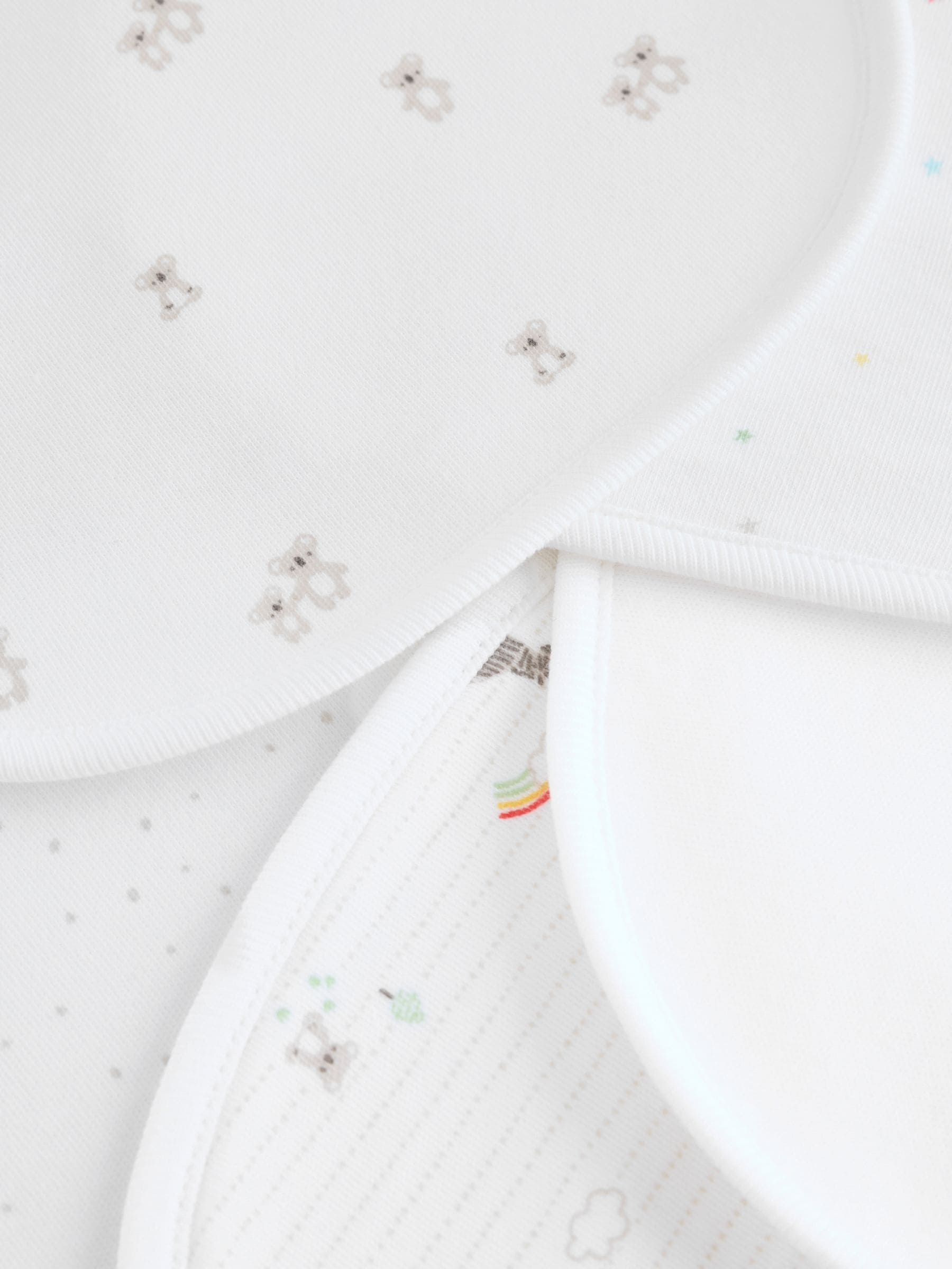 Wit - Animal Print Baby Bibs 5 Pack