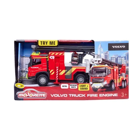 Majorette Volvo Truck Fire Engine / Feuerwehrauto