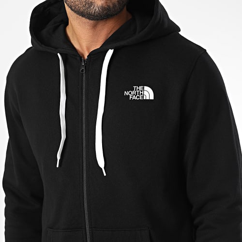 Sweat Zippé Capuche 0CG46 Noir