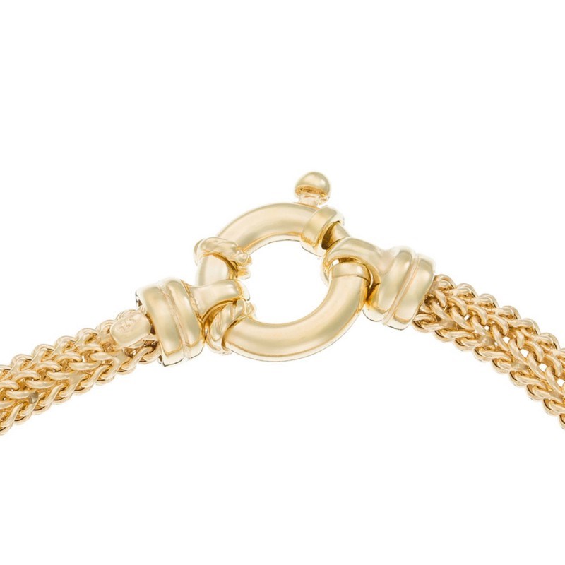 Bracelet maille Or Jaune 