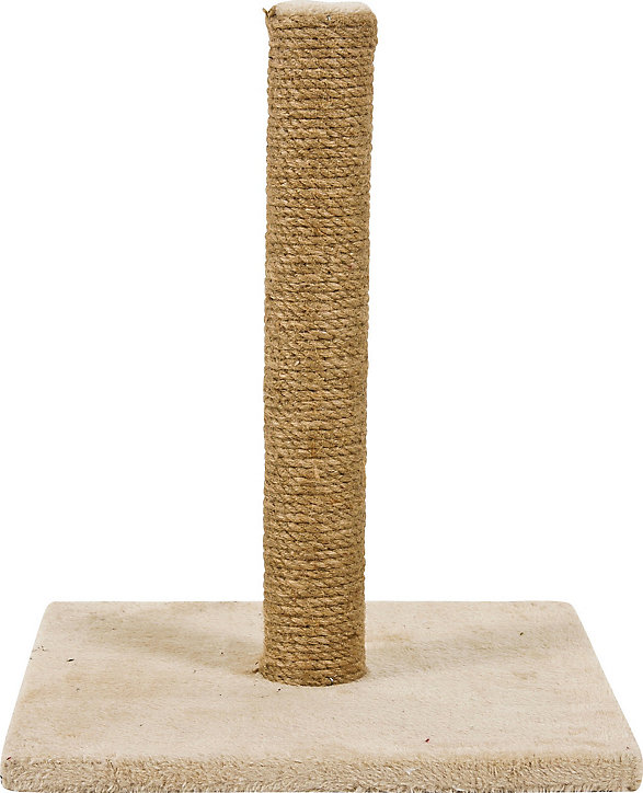 Griffoir pour chat Mono, 1 poteau, coloris beige