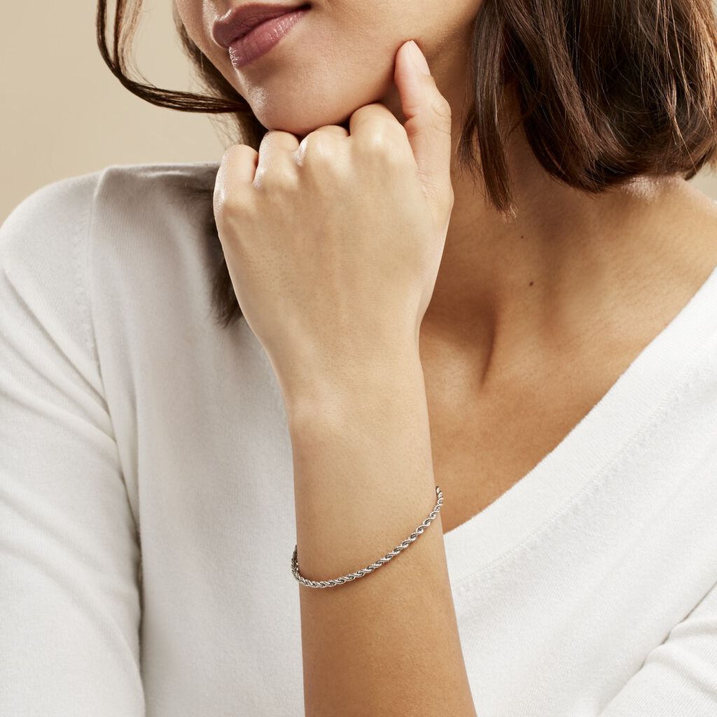 Bracelet Mylah Or Blanc