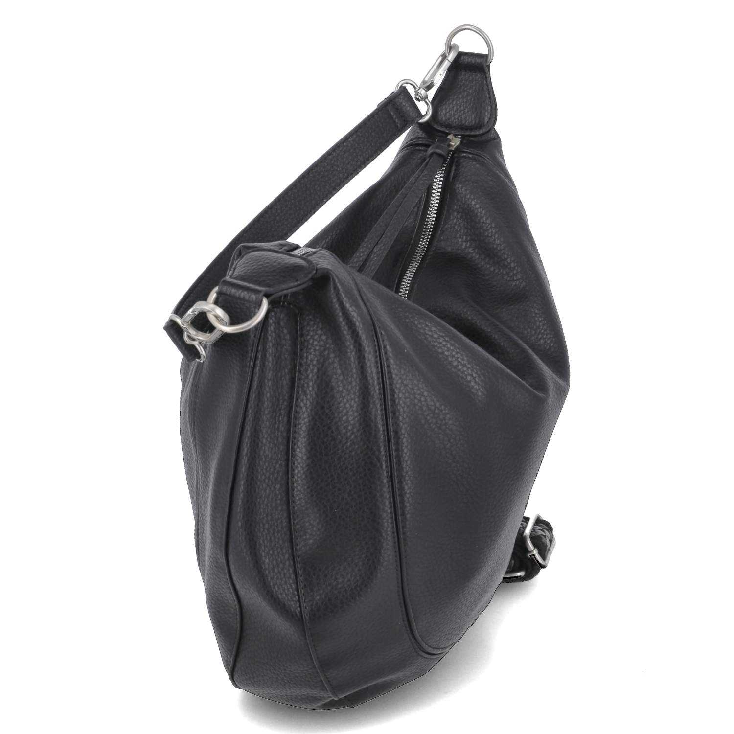 Fräulein Frida Hobo Bag - black