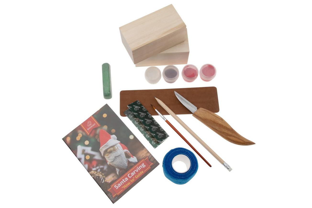 Beavercraft DIY06 Santa Carving Kit, houtsnijset