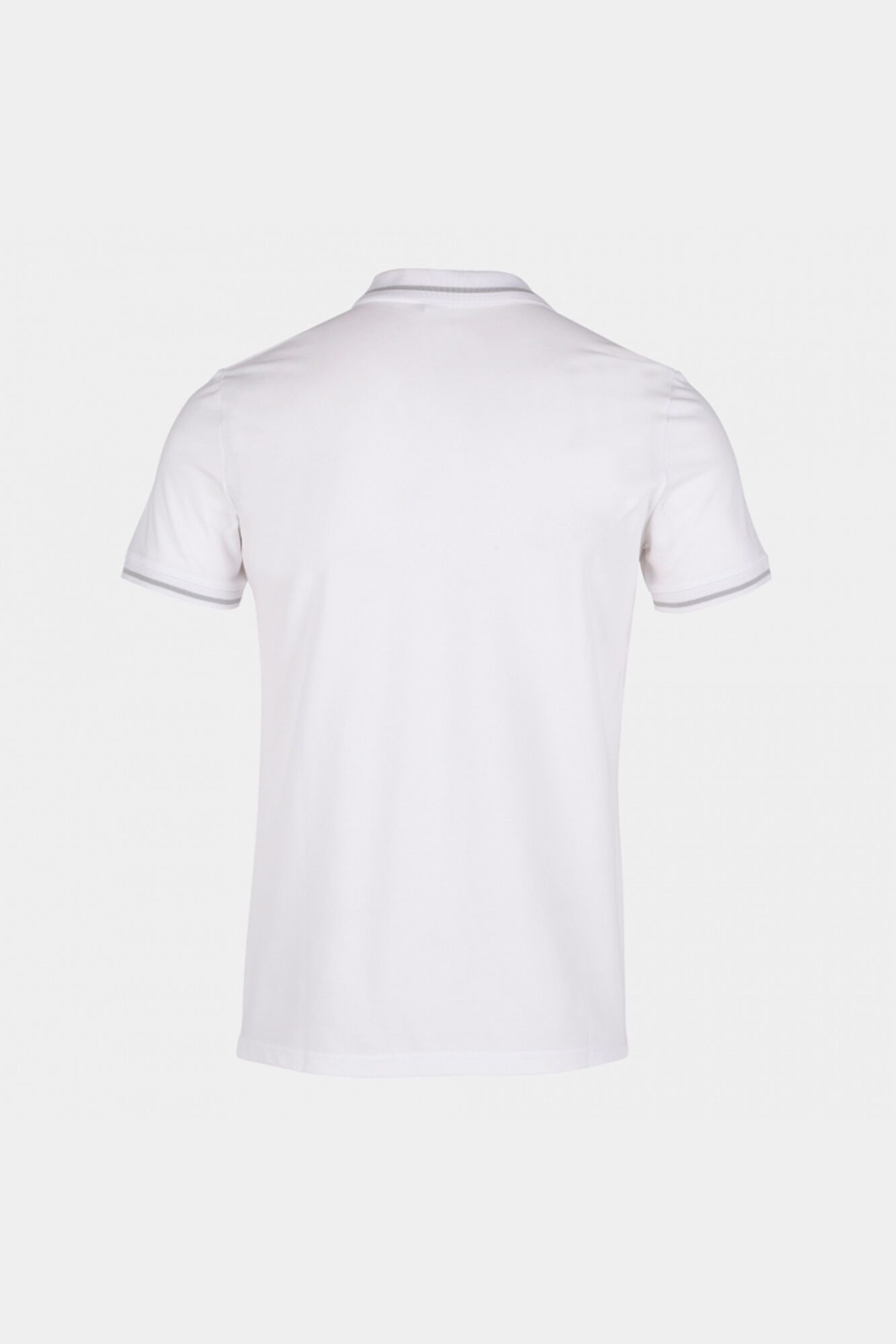Camisa polo branca de manga curta Comfort