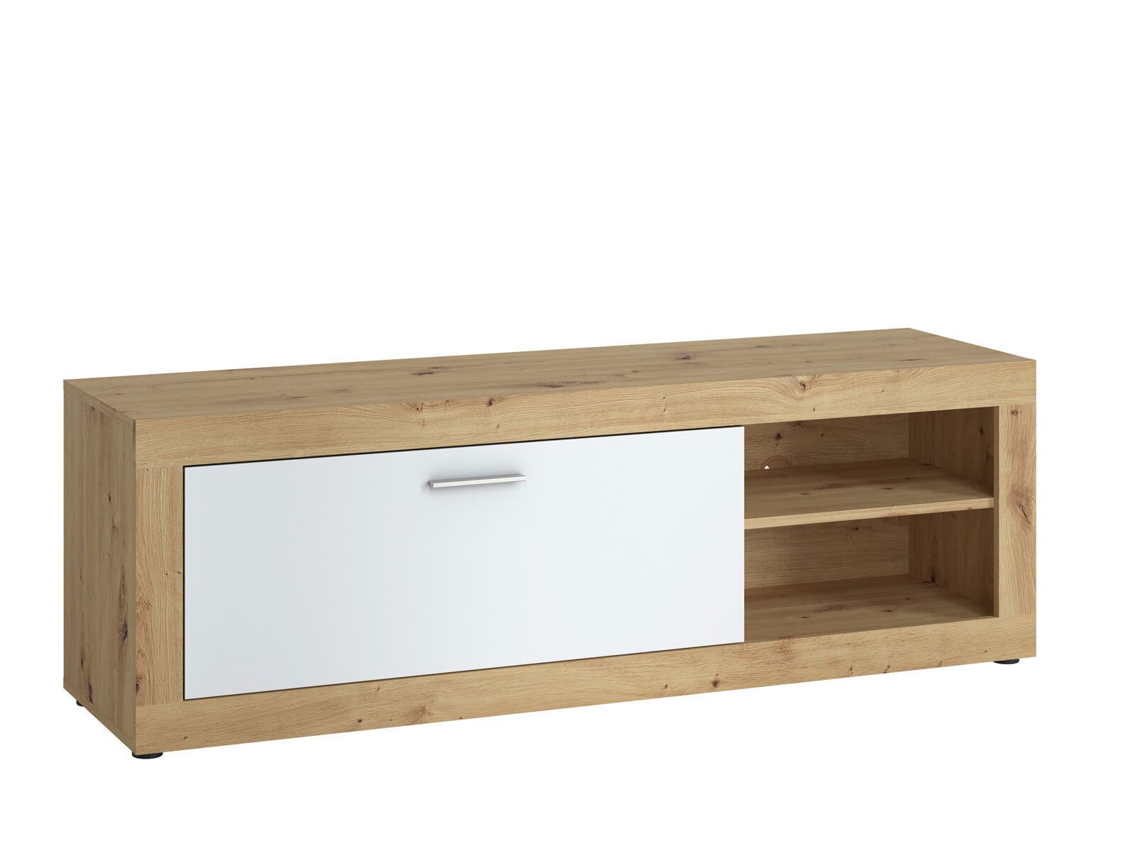 Lowboard Brilon Eiche Artisan-Optik/Weiß 150x49,5x42 cm