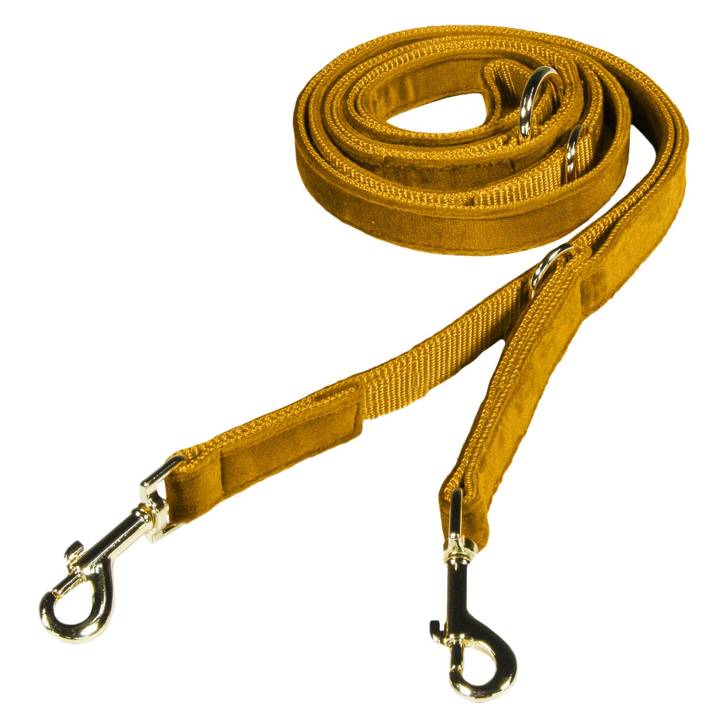 KENTUCKY DOGWEAR Hundeleine Velvet  - mustard