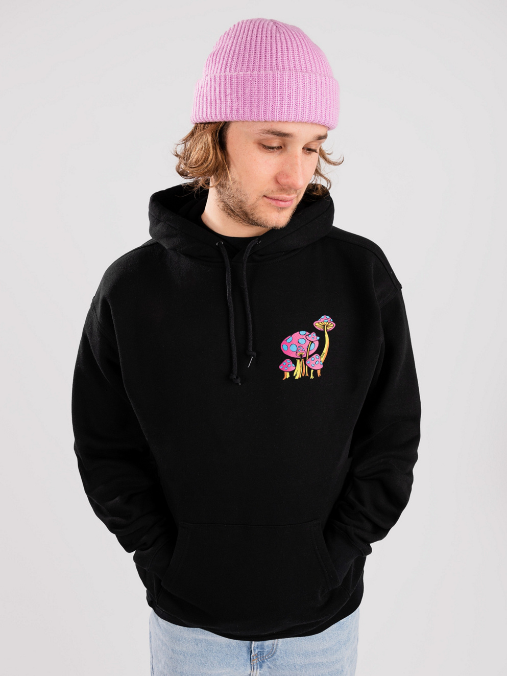 A.LAB Magic Fungi Hoodie black