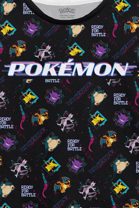 Enfants - Distortion | Pokémon T-Shirt Manches courtes