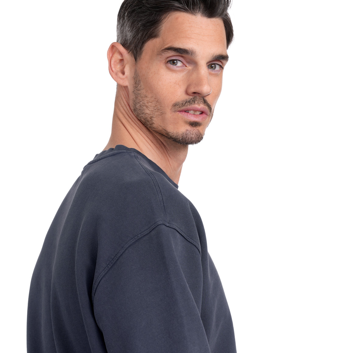 VanVaan Herren Sweatshirt unifarben dunkelblau