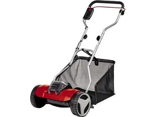 Einhell GE-HM 18/38, Skubbe plæneklipper, 38 cm, 1,4 cm, 3,9 cm, 45 L, 4 hjul - SOLO