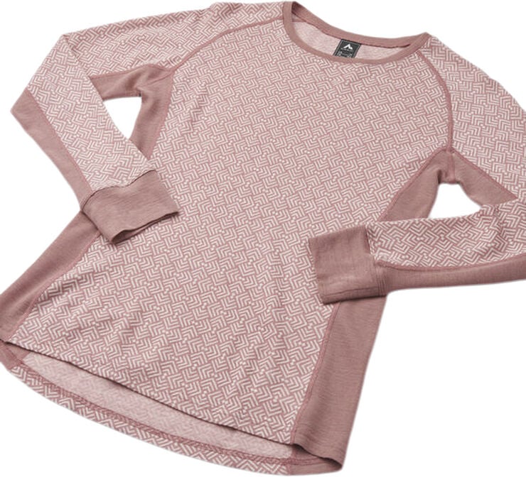 MCKINLEY Rebecka Merino skiundertrøje Pink