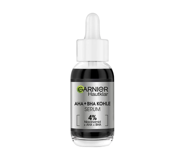 Garnier Hautklar AHA   BHA Kohle Serum