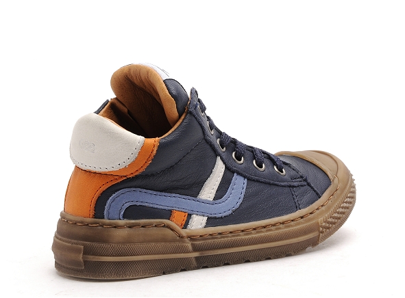 Gbb boots bottine enfant pokette bleu