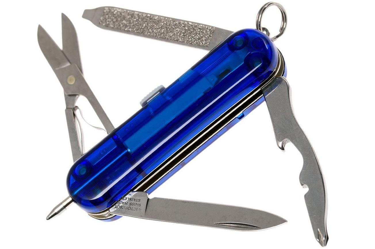 Victorinox Midnite Manager transparant blauw 0.6366.T2 Zwitsers zakmes
