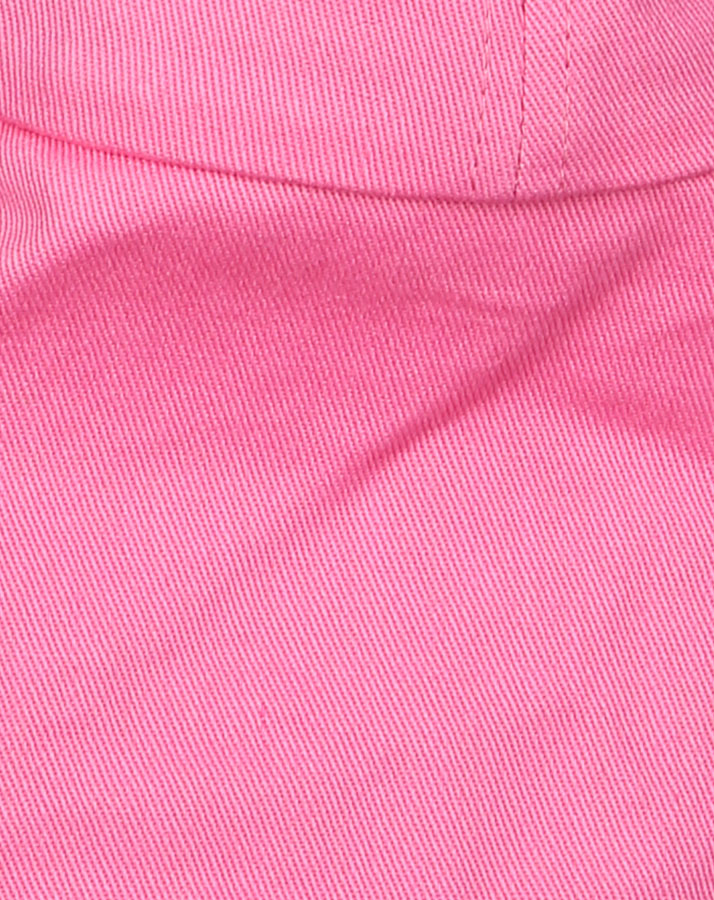 Schirmmütze UNI GIRL mit Nackenschutz in pink