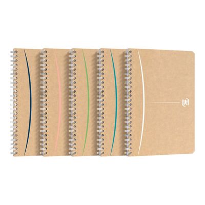 Oxford Touareg - Cahier A5 - 180 pages - grands carreaux (Seyes)