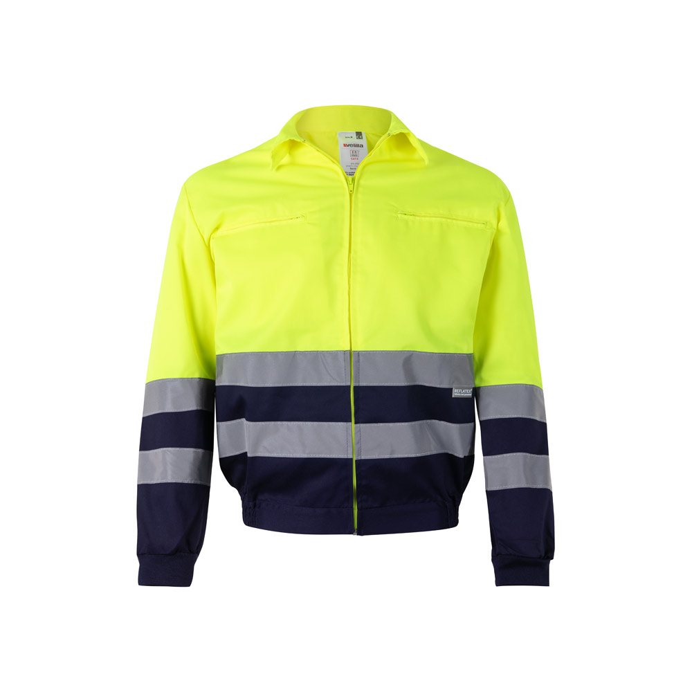 Velilla 36050 - Veste en sergé bicolore (210g/m²) en polyester (80%) et coton (20%)