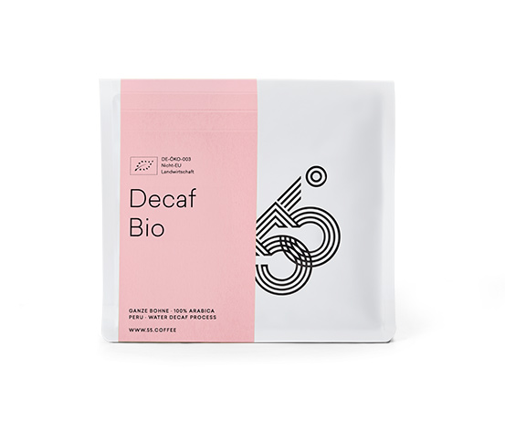 55 Degrees – Decaf Omni Roast Bio, entkoffeiniert – 250 g Gemahlen