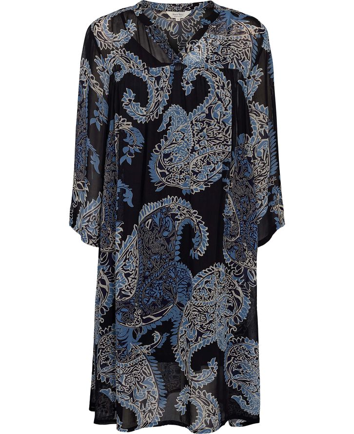 Part Two PolinPW DR Dark navy paisley