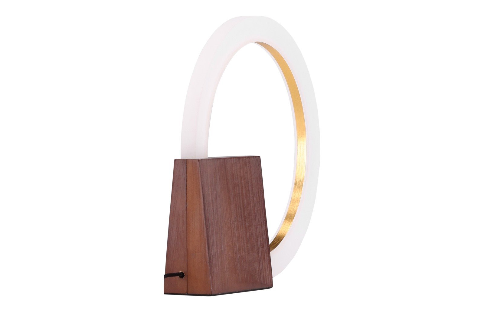 Brive bordlampe Mørk valnøtt