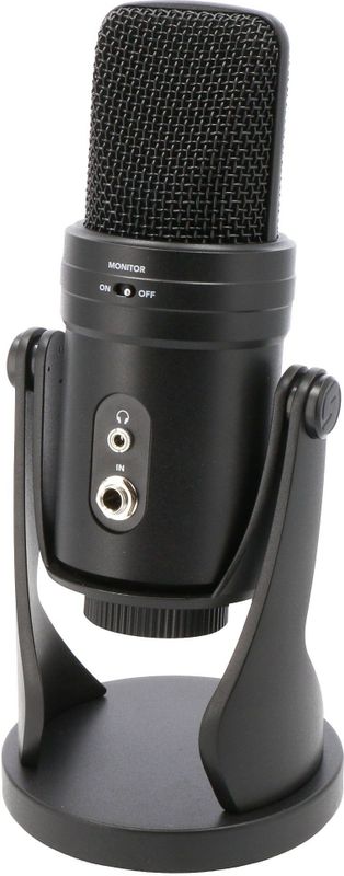 Samson G-Track Pro - Professional USB Microphone with Audio Interface - Black