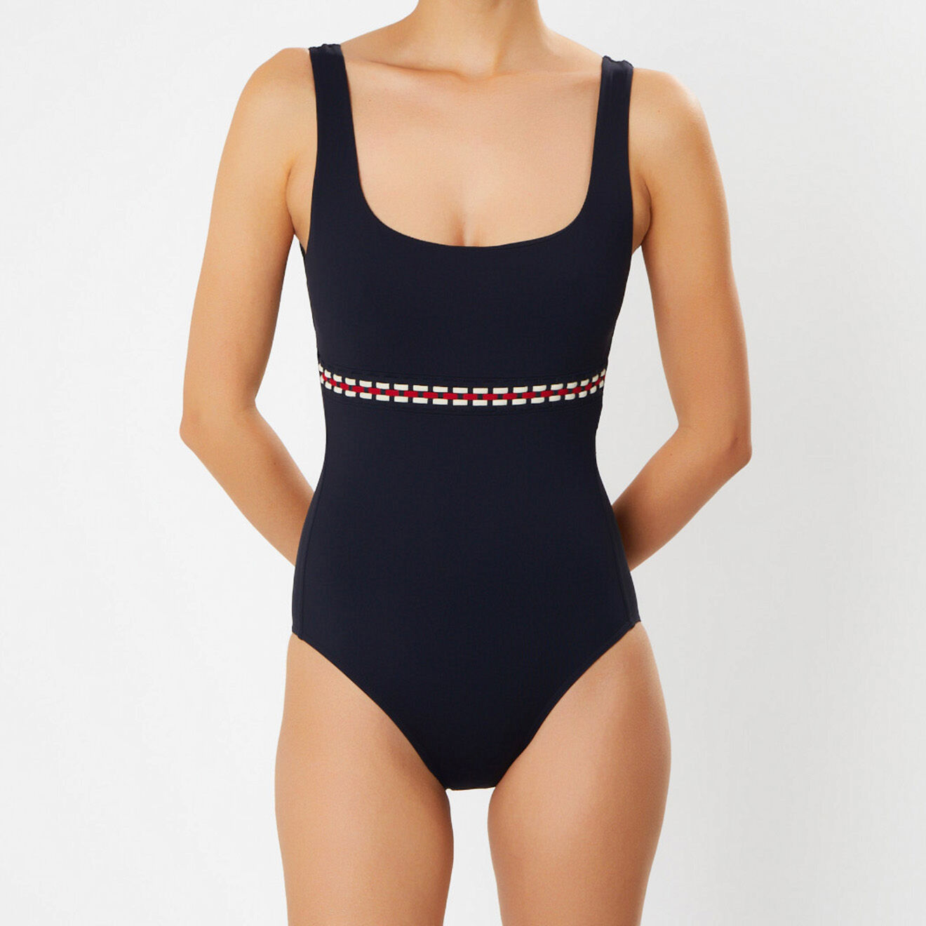 Iodus Maillot de bain 1 pièce nageur Usoa noir