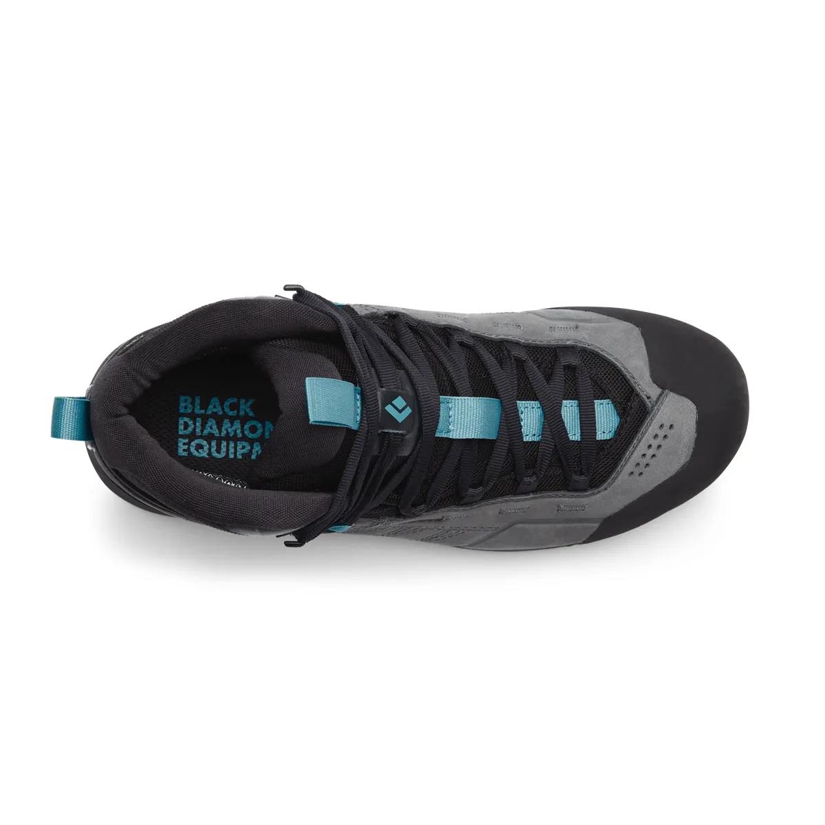 Black Diamond Women's Misson Leather Mid WP Steel Grey/Costal Blue