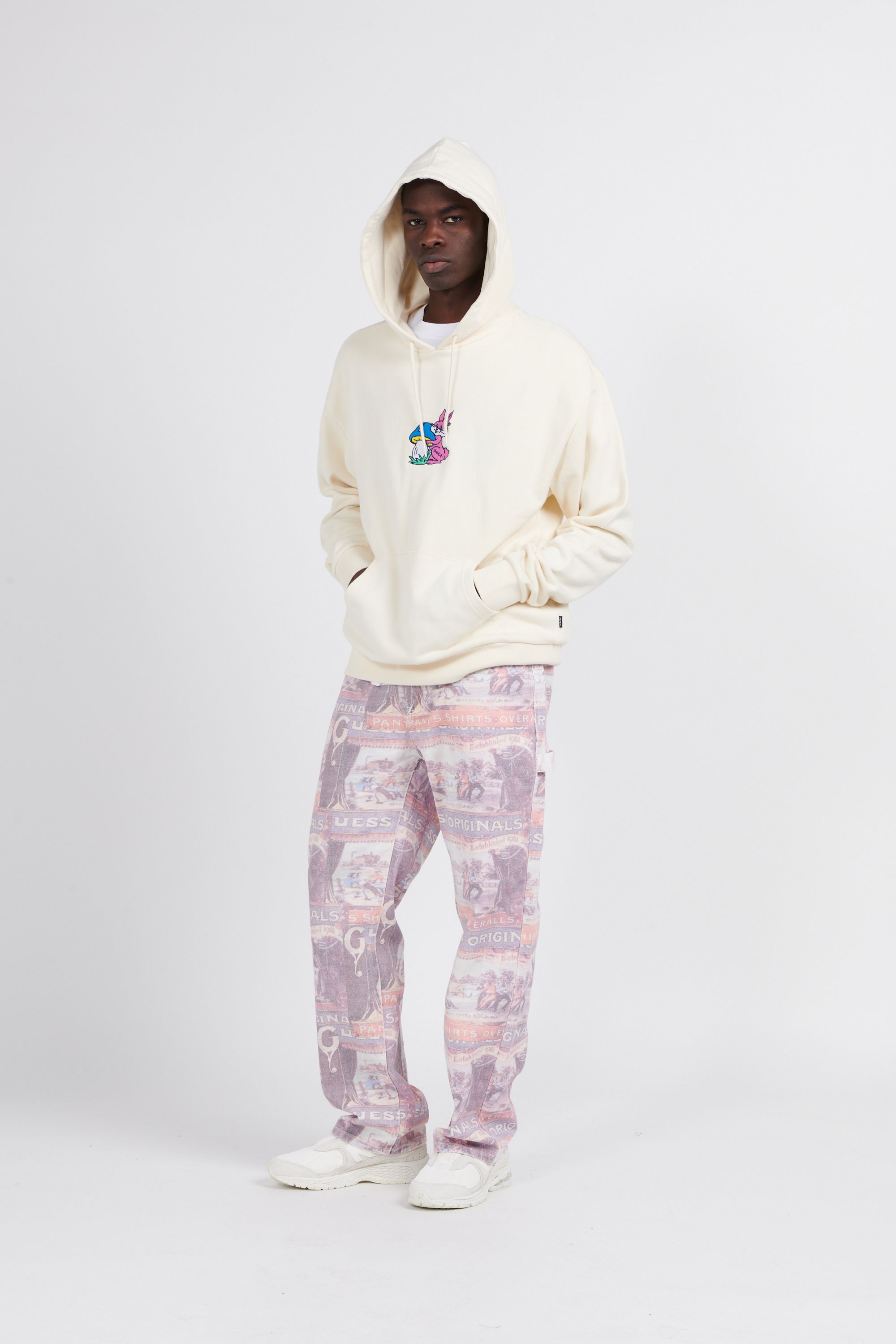 GUESS ORIGINALS Pantalon GO VTGE RANCH CARPENT P Multicolore