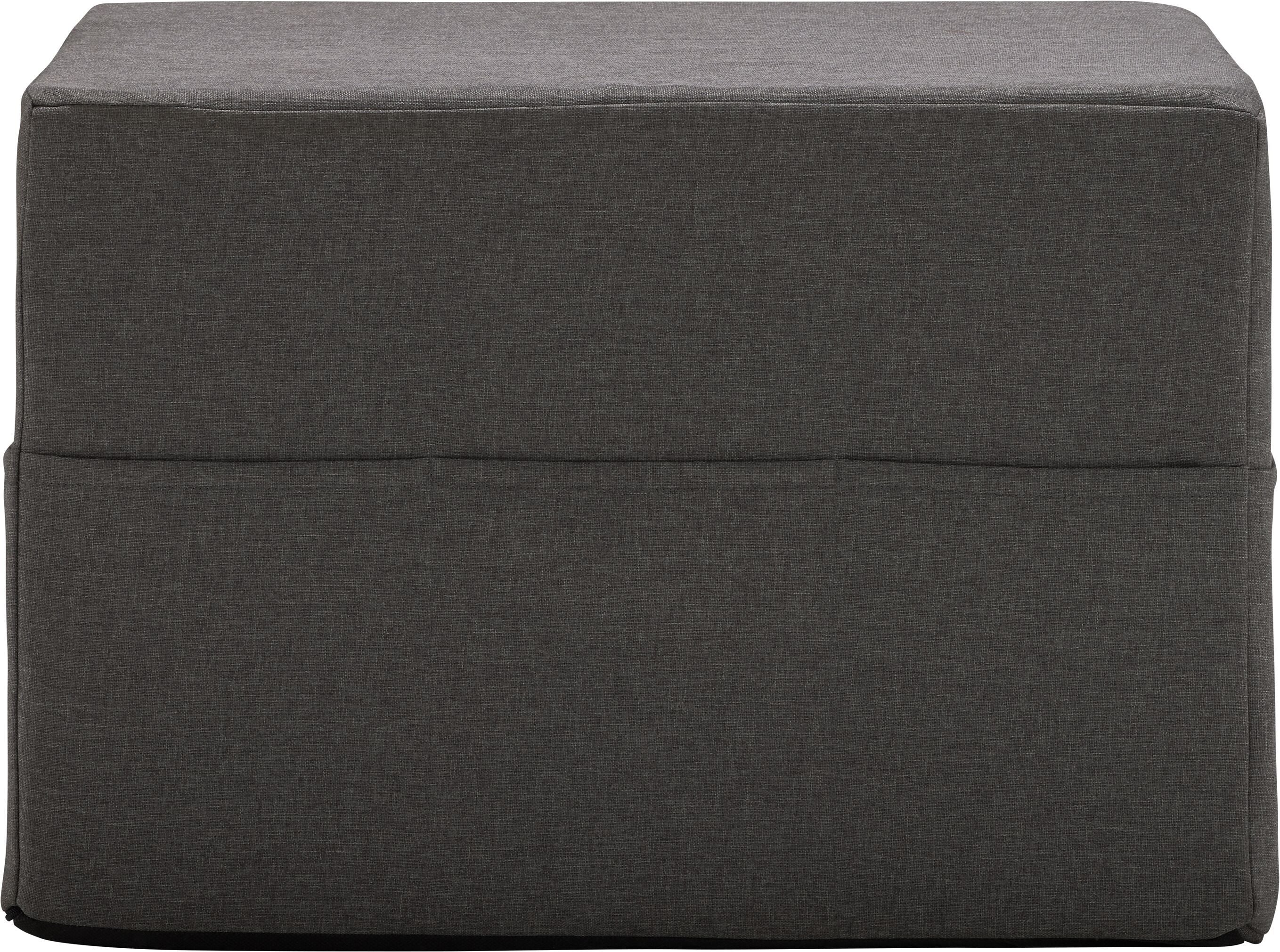 TONY Klappmatratze - Grau / 65 x 196 cm