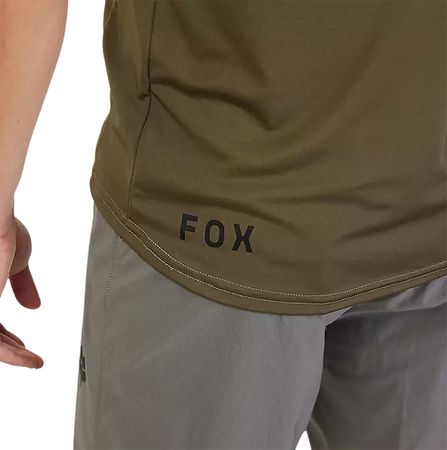 FLEXAIR Herren-Kurzarmshirt  olive green  XL