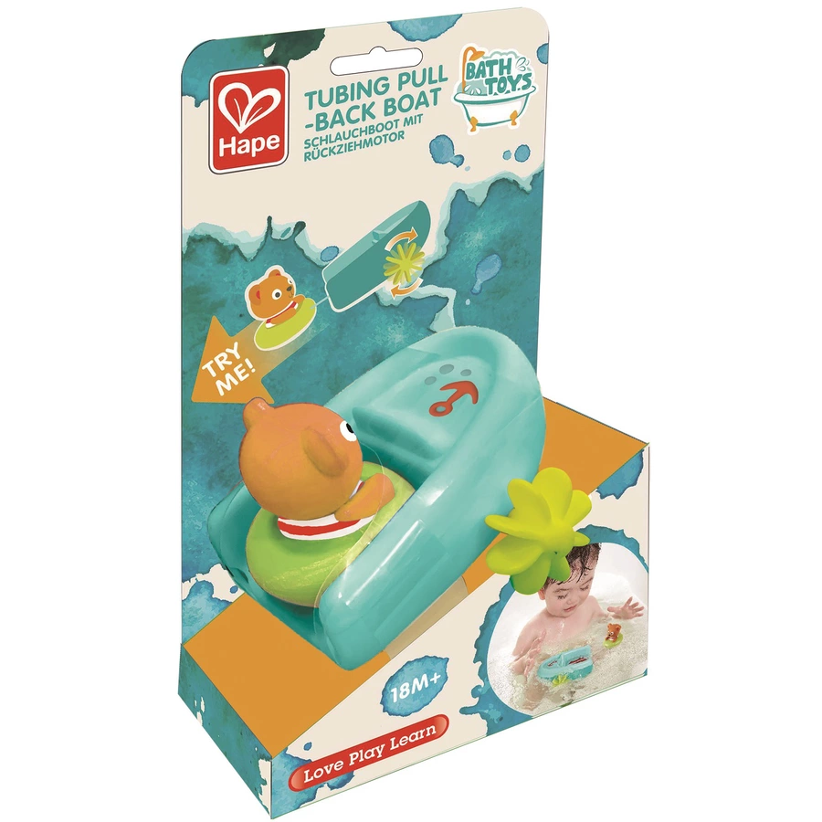 Hape Schlauchboot mit Rückziehmotor