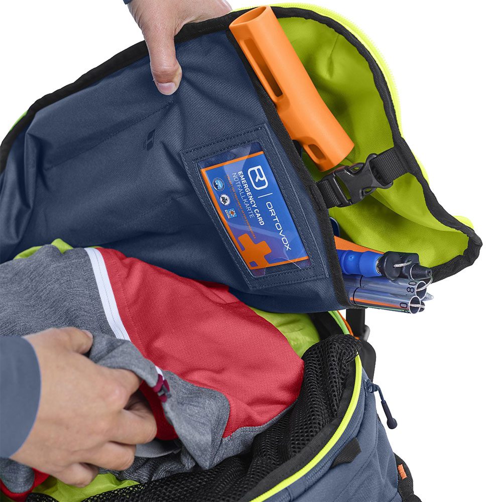 ORTOVOX Cross Rider 18 Avabag Lawinenrucksack night blue